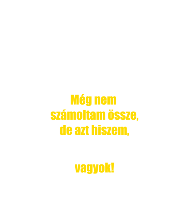  minta fekete pólón