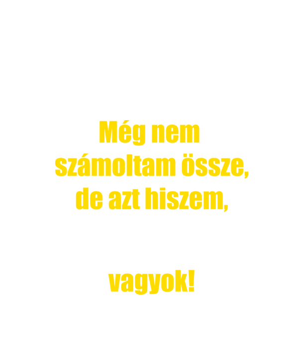  minta fekete pólón