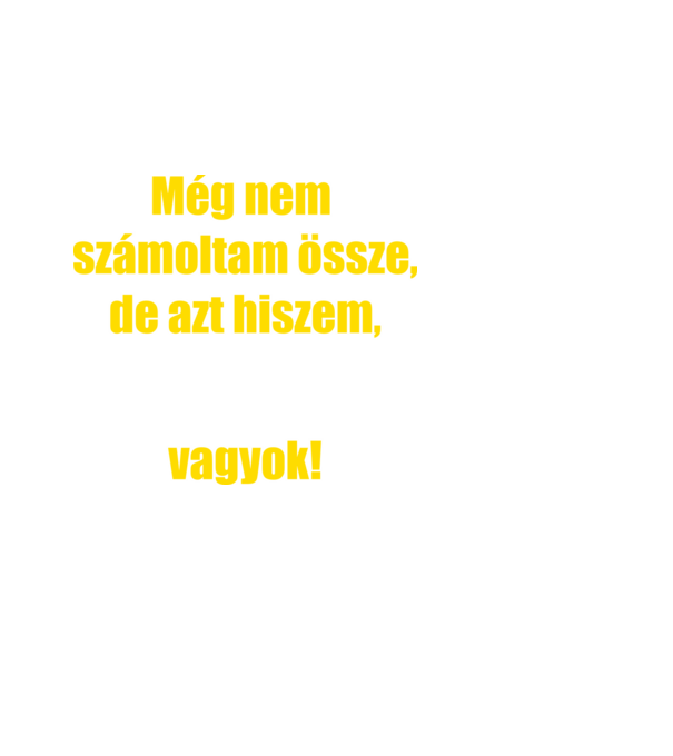  minta fekete pólón