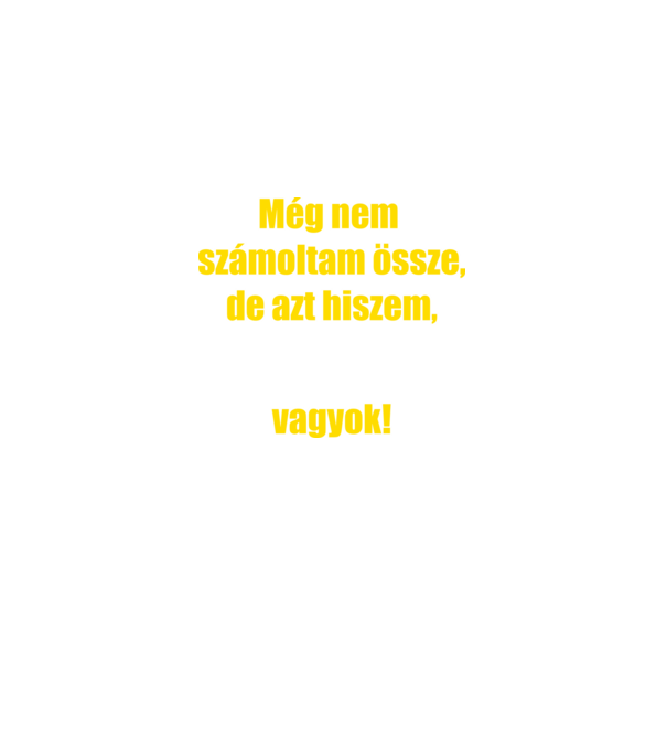  minta fekete pólón