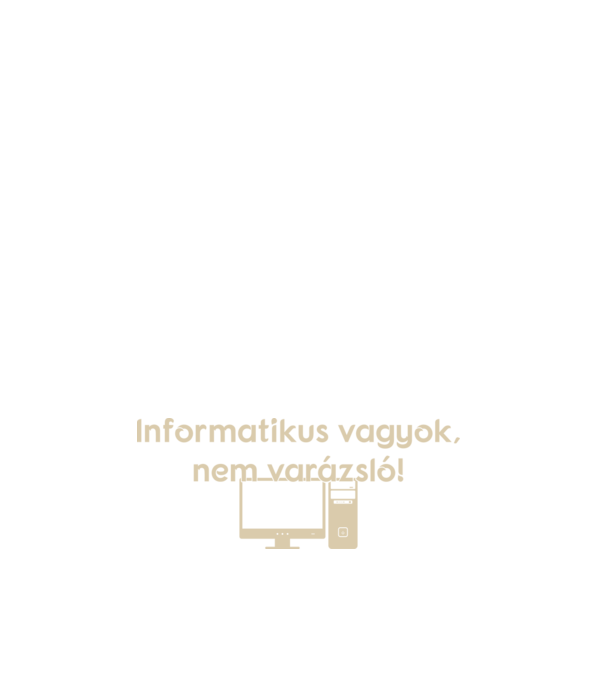  minta fehér pólón