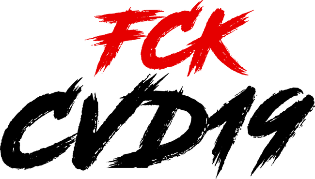 Színezhető FCK covid 19 vírus