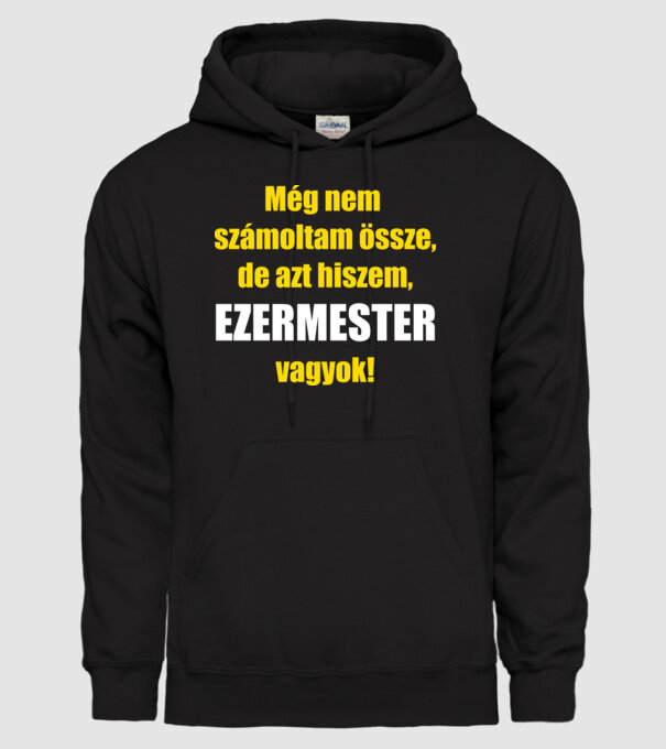  minta fekete pólón