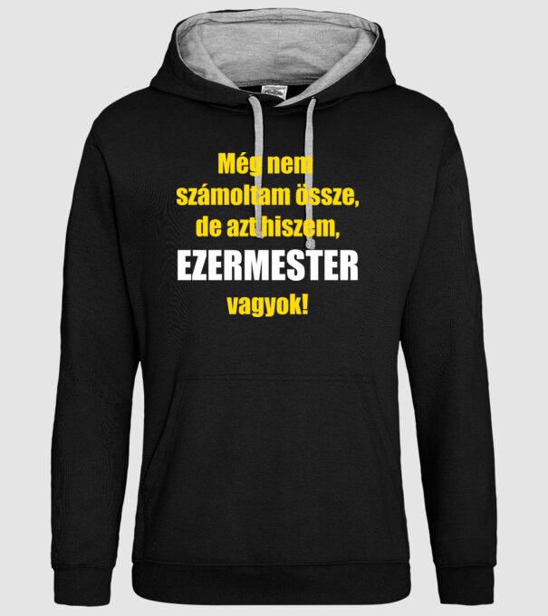  minta fekete pólón