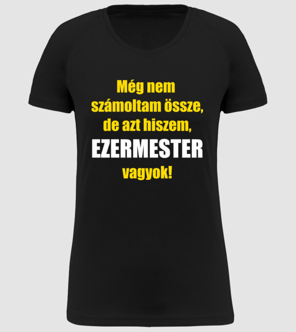  minta fekete pólón