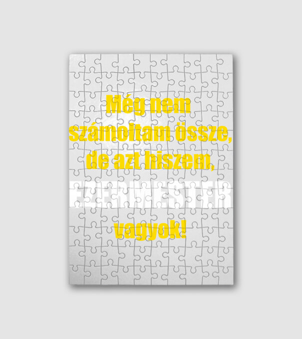  minta fehér pólón