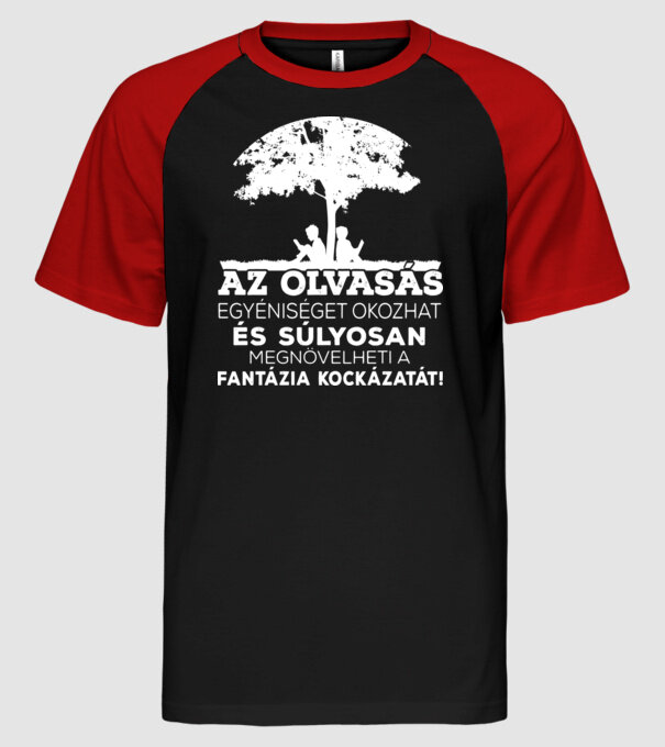  minta fekete/piros pólón