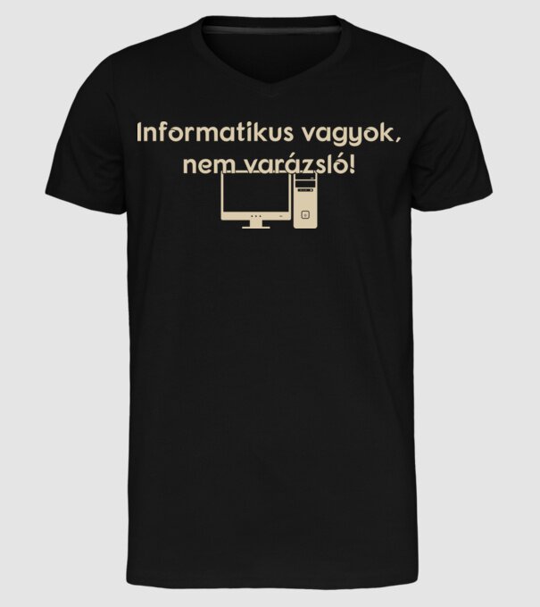  minta fekete pólón