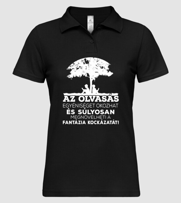  minta fekete pólón