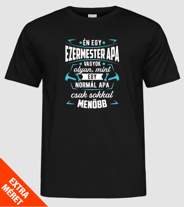  minta fekete pólón