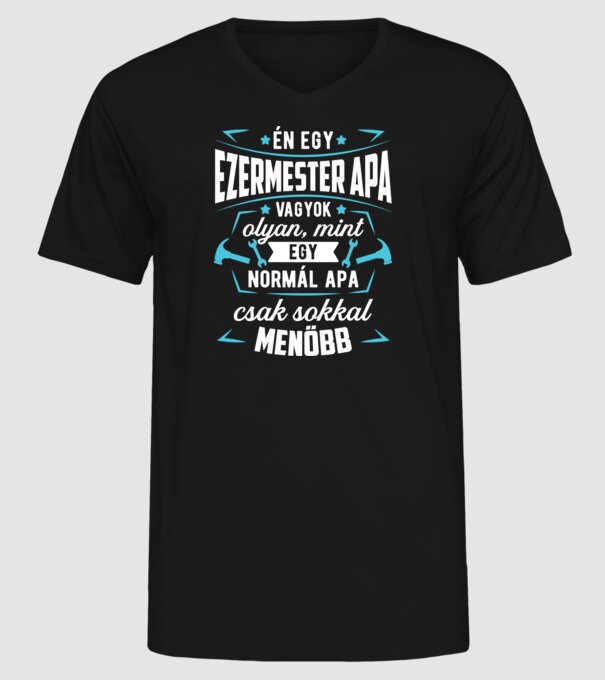  minta fekete pólón