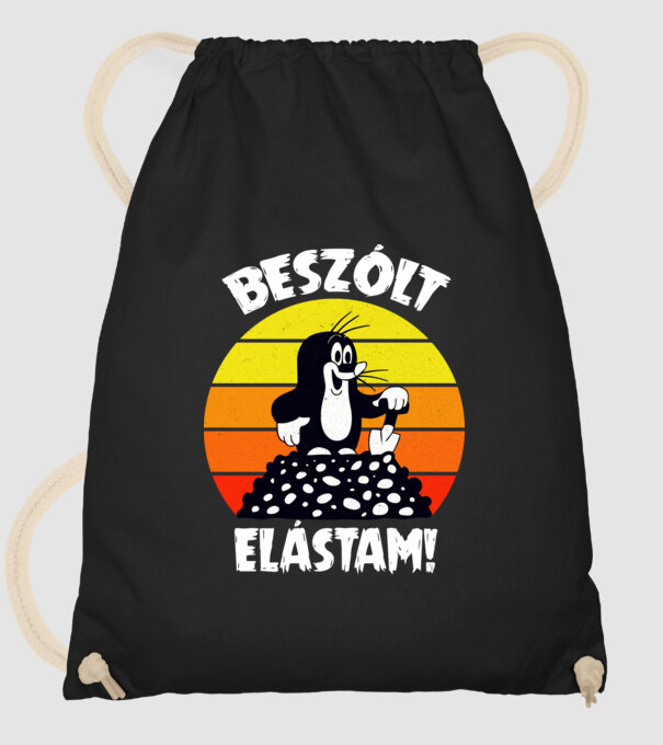  minta fekete pólón