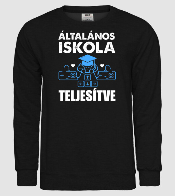  minta fekete pólón