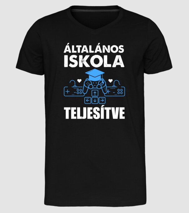  minta fekete pólón