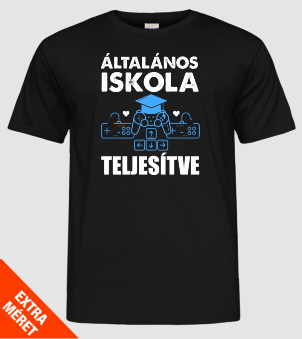  minta fekete pólón