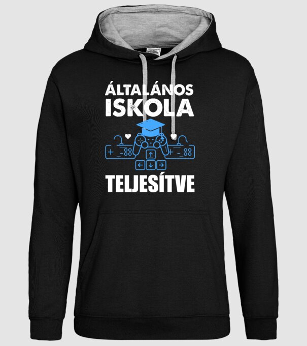  minta fekete pólón