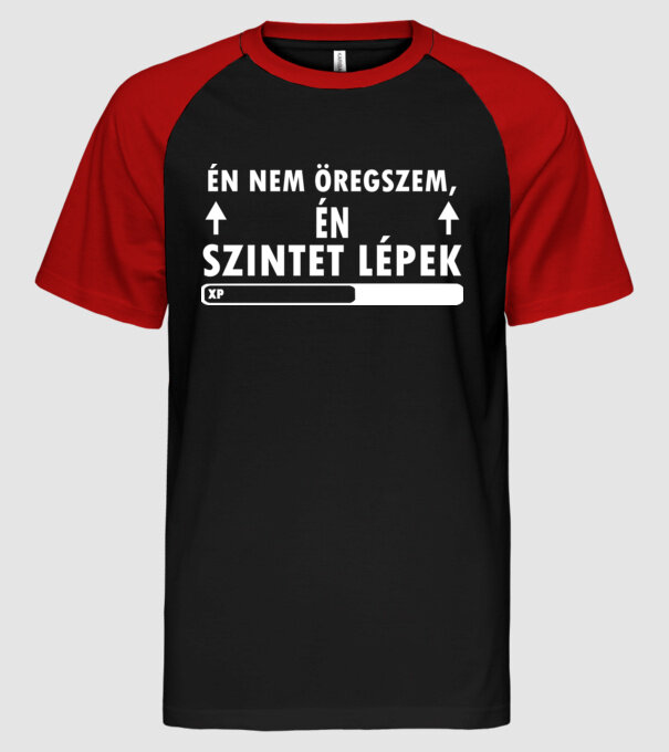  minta fekete/piros pólón