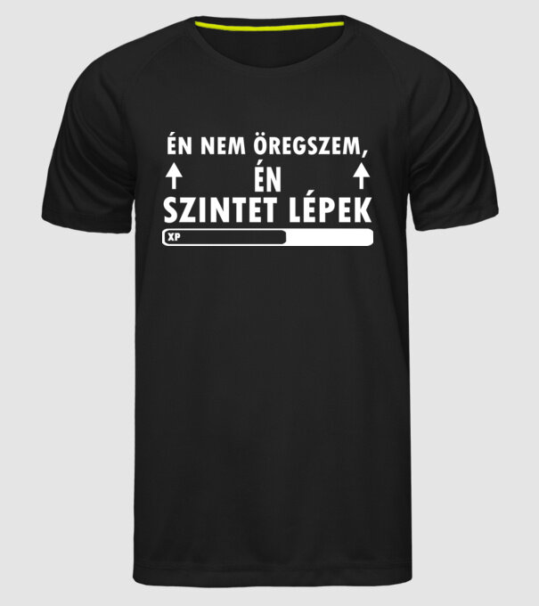  minta fekete pólón
