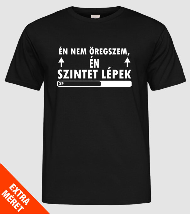  minta fekete pólón